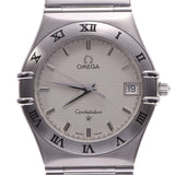 OMEGA Omega Constellation 1512.30 Boys SS Watch Quartz White Dial A Rank Used Ginzo