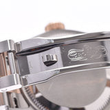 ROLEX 劳力士日期只是 179161 女士 SS/PG 手表自动绕组粉红色表盘 A 级二手银藏