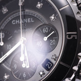 CHANEL Chanel J12 41mm 9P diamond H2419 mens black ceramic watch, automatic black ceramic watch, black, A-rank, used, used silver,