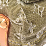 LOUIS VUITTON ルイヴィトン モノグラムデニム バギーPM カーキ M95213 レディース デニム ショルダーバッグ ABランク 中古 銀蔵