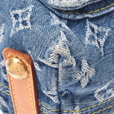 LOUIS VUITTON Louis Vuitton Monogram Denim Buggy PM Blue M95049 Ladies Denim Shoulder Bag B Rank Used Ginzo