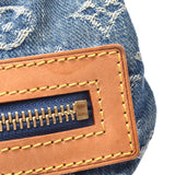 LOUIS VUITTON Louis Vuitton Monogram Denim Buggy PM Blue M95049 Ladies Denim Shoulder Bag B Rank Used Ginzo