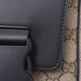 GUCCI グッチ GGスプリーム ベージュ/黒 406367 ユニセックス PVC ショルダーバッグ ABランク 中古 銀蔵