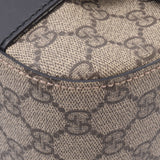 GUCCI グッチ GGスプリーム ベージュ/黒 406367 ユニセックス PVC ショルダーバッグ ABランク 中古 銀蔵