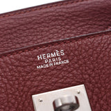 HERMES エルメス バーキン30 ルージュアッシュ シルバー金具 □I刻印(2005年頃) レディース トリヨンクレマンス ハンドバッグ Bランク 中古 銀蔵