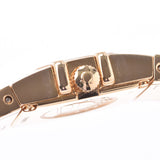 OMEGA Constellation 12P diamond bezel Diamond Diamond 146.76.40 women'S YG watch Quartz shell dial a rank second-hand silver