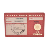 OMEGA Constellation 12P diamond bezel Diamond Diamond 146.76.40 women'S YG watch Quartz shell dial a rank second-hand silver