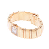 OMEGA Constellation 12P diamond bezel Diamond Diamond 146.76.40 women'S YG watch Quartz shell dial a rank second-hand silver