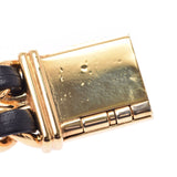 CHANEL シャネルプルミエールサイズ M Lady's GP/ leather watch quartz lindera board AB rank used silver storehouse