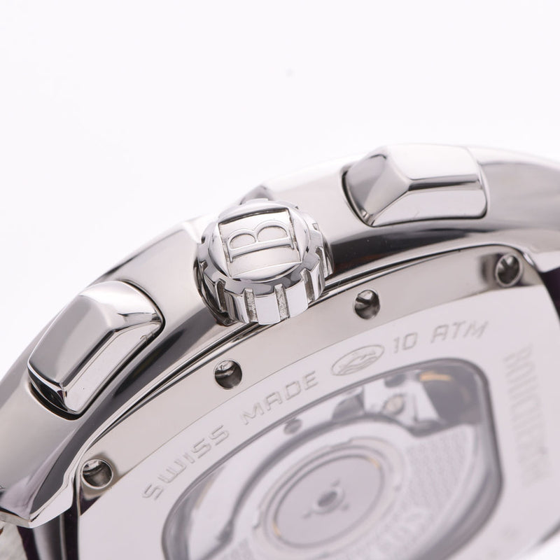 ブシュロンMEC クロノグラフ ダイヤベゼル メンズ 腕時計 WA006213 