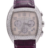 Boucheron, Bucheron, MEC Chronograph Diamond Diamond WA006213 mening/diamond/diamond, AB, AB, Diamond, AB Ranks, used silver.