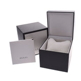 GUCCI Gucci YA137107 Boys SS/ rubber watch quartz lindera board A rank used silver storehouse