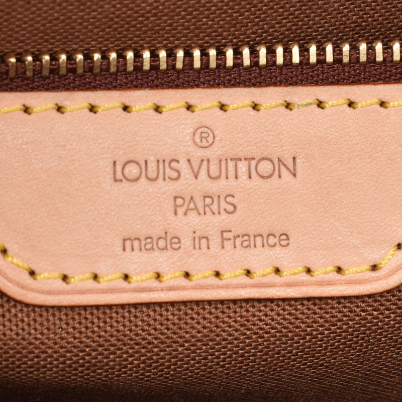 LOUIS VUITTON Louis Vuitton Monogram Sologne Brown M42250 Unisex Monogram Canvas Shoulder Bag AB Rank Used Ginzo