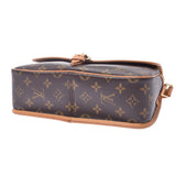 LOUIS VUITTON Louis Vuitton Monogram Sologne Brown M42250 Unisex Monogram Canvas Shoulder Bag AB Rank Used Ginzo