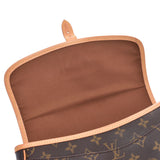 LOUIS VUITTON Louis Vuitton Monogram Sologne Brown M42250 Unisex Monogram Canvas Shoulder Bag AB Rank Used Ginzo