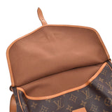 LOUIS VUITTON ルイヴィトン モノグラム ソミュール30 ブラウン M42256 ユニセックス モノグラムキャンバス ショルダーバッグ Bランク 中古 銀蔵