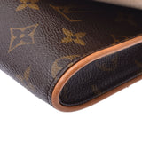 LOUIS VUITTON路易威登Monogram Pochette Twin GM棕色M51852女士Monogram帆布单肩包B等级二手Ginzo