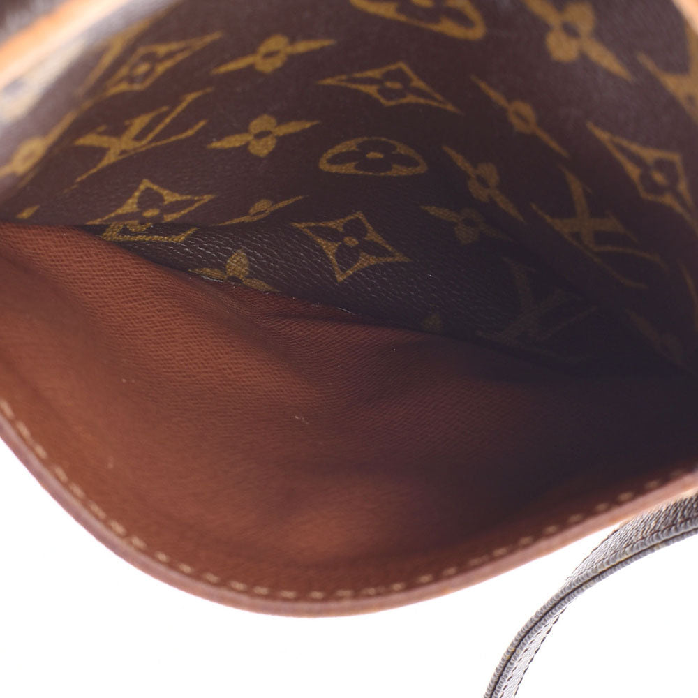 Louis Vuitton Danube 14145 Brown Unisex Monogram canvas shoulder