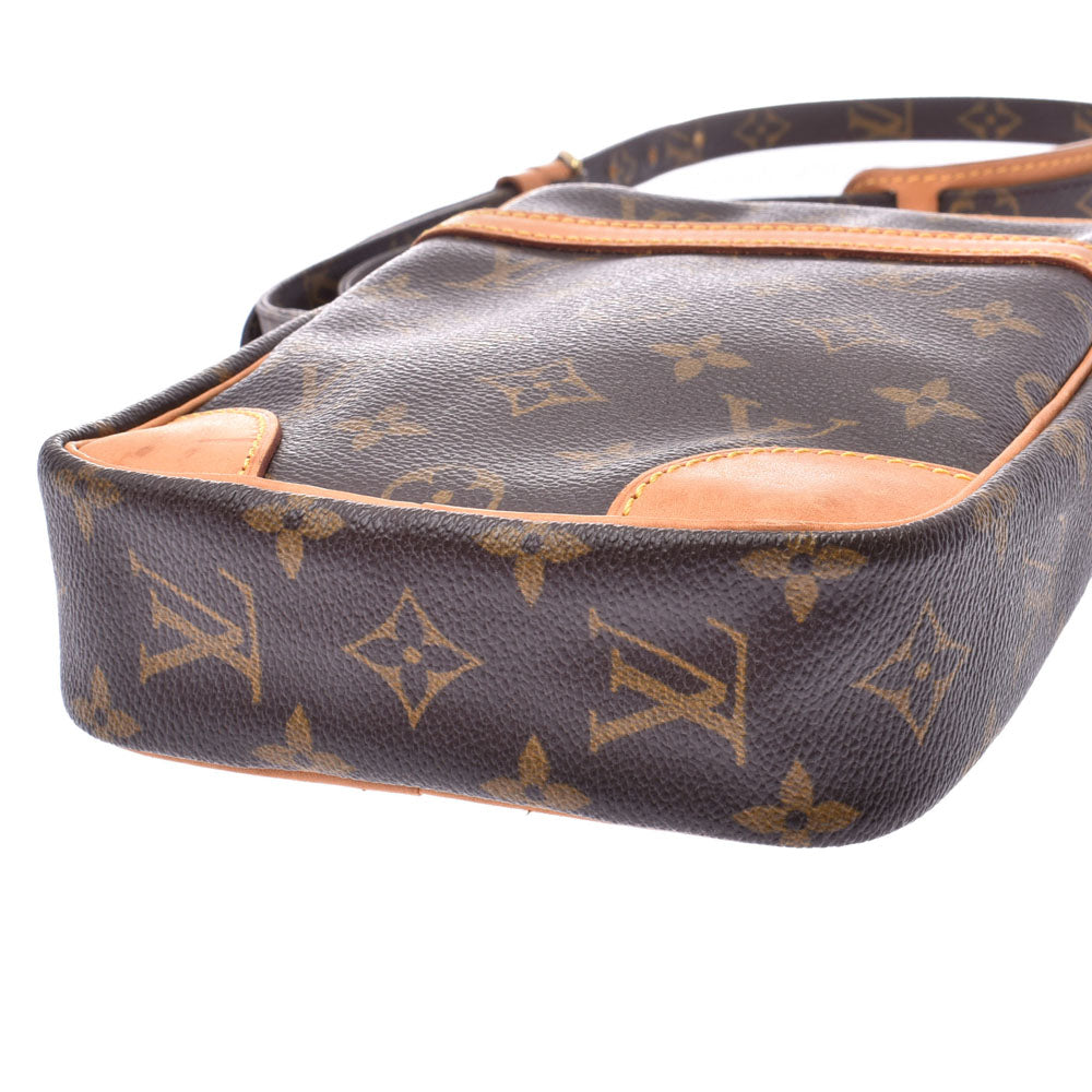 Louis Vuitton Danube 14145 Brown Unisex Monogram canvas shoulder 