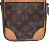 LOUIS VUITTON ルイヴィトン モノグラム ダヌーブ ブラウン M45266 ユニセックス モノグラムキャンバス ショルダーバッグ Bランク 中古 銀蔵