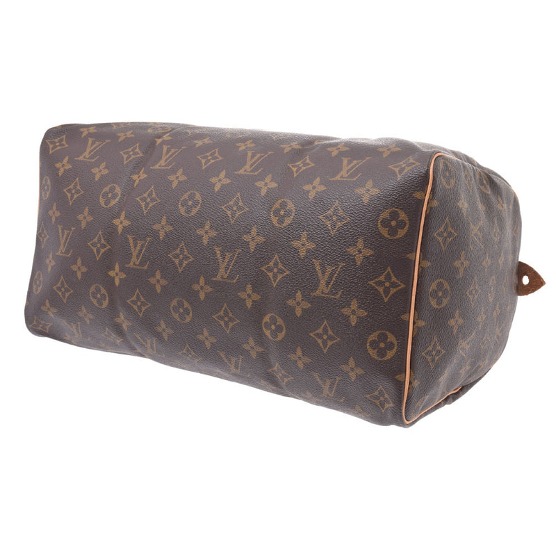 LOUIS VUITTON Monogram Canvas Speedy 35 Satchel Used Bag