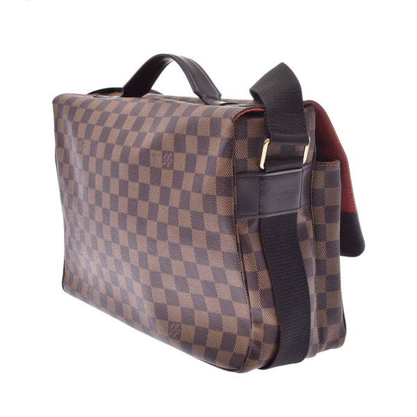 LOUIS VUITTON Louviton, Broadway, Broadway, Broadway, brown, brown, brown, brown, brown, brown, blood, blood, shoulder, shoulder, AB, AB, AB, rank used, silver.