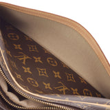 LOUIS VUITTON Louis Vuitton monogram reporter PM brown M45254 unisex monogram canvas shoulder bag B rank used silver storehouse