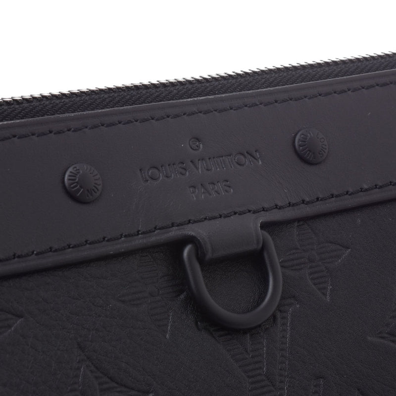 LOUIS VUITTON Louis Vuitton Monogram Shadow Pochette Discovery M62903 Unisex Leather Clutch Bag A Rank Used Ginzo