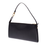 LOUIS VUITTON Louis Vuitton Epi Noir (Black) M52942 Ladies Epi Leather Accessory Pouch A Rank Used Ginzo