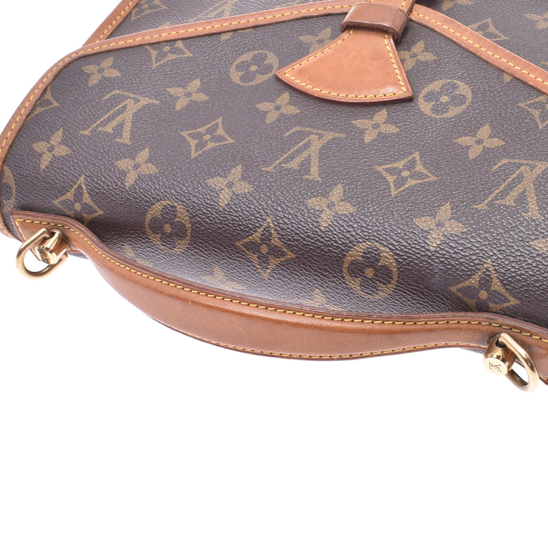 LOUIS VUITTON◇ベルエア_モノグラム_BRW/PVC/BRW/M51122/MI0915