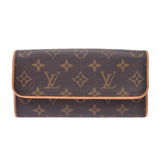 Louis Vuitton Monogram pochette twin PM brown m51854 Unisex Monogram canvas shoulder bag B