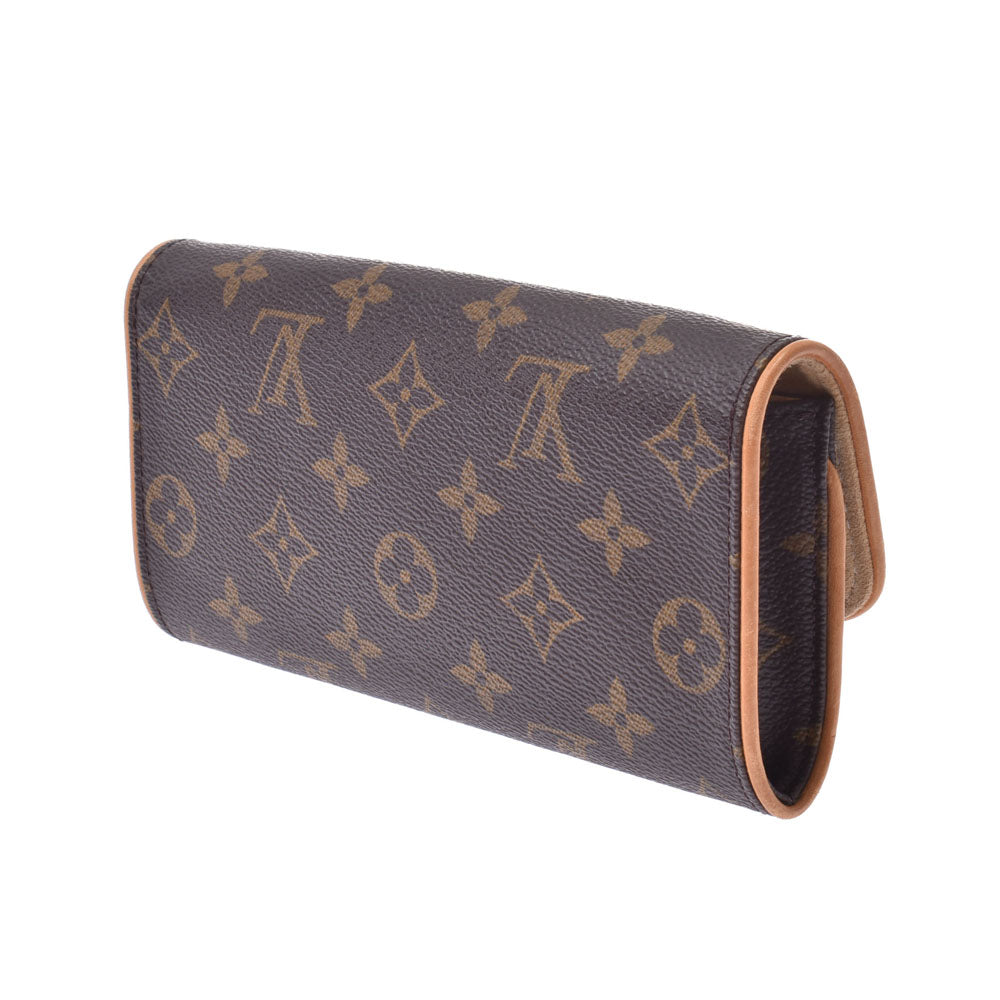 Louis Vuitton モノグラム ポシェット ショルダー付き louis vuitton＊モノグラム型押しレザー2wayポシェット メティス