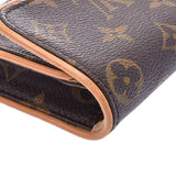 Louis Vuitton Monogram pochette twin PM brown m51854 Unisex Monogram canvas shoulder bag B