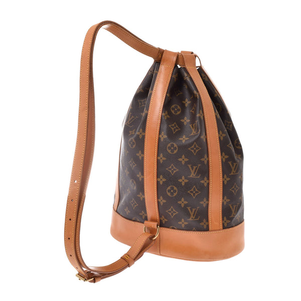 LOUIS VUITTON ルイヴィトン モノグラム ランドネPM ブラウン M42243 ユニセックス モノグラムキャンバス ショルダーバッグ Bランク 中古 銀蔵