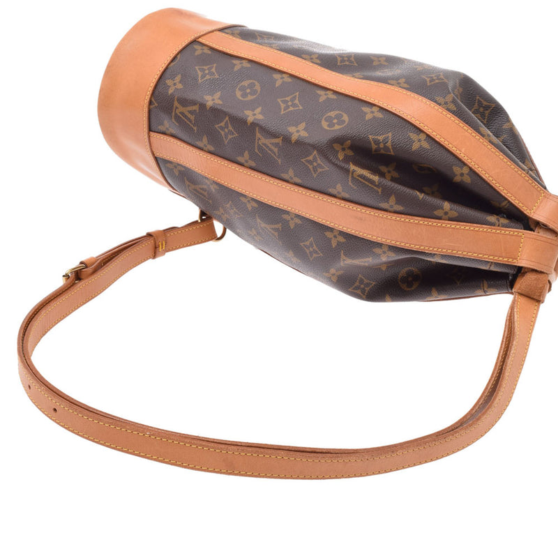 LOUIS VUITTON Louis Vuitton Monogram Lande PM Brown M42243 Unisex Monogram Canvas Shoulder Bag B Rank Used Ginzo