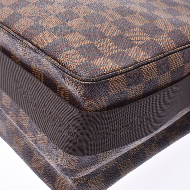 LOUIS VUITTON 路易威登达米耶百老汇棕色 N42270 中性达米帆布肩包 AB 排名二手银藏