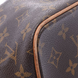 LOUIS VUITTON Louis Vuitton Monogram Palermo PM 2WAY Bag Brown M40145 Unisex Monogram Canvas Shoulder Bag B Rank Used Ginzo