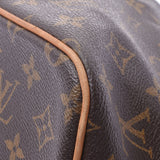 LOUIS VUITTON Louis Vuitton Monogram Palermo PM 2WAY Bag Brown M40145 Unisex Monogram Canvas Shoulder Bag B Rank Used Ginzo