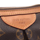 LOUIS VUITTON Louis Vuitton Monogram Palermo PM 2WAY Bag Brown M40145 Unisex Monogram Canvas Shoulder Bag B Rank Used Ginzo