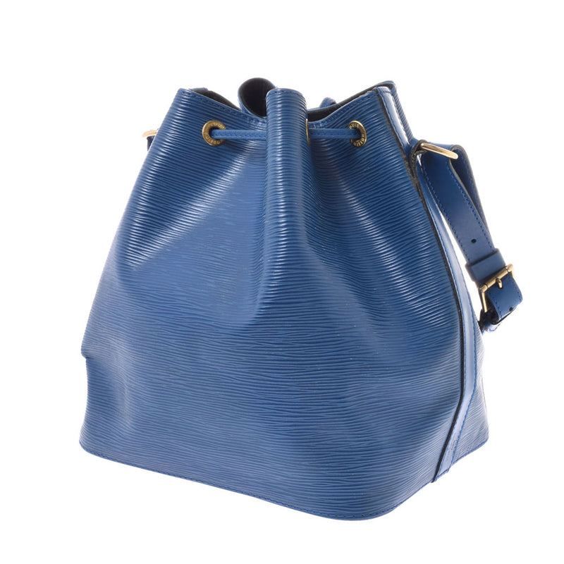 Louis Vuitton Petit noe 14127 blue Unisex epic Leather Shoulder