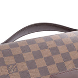 LOUIS VUITTON路易威登Damier Monceau SP Order Brown N48088中性Damier帆布2WAY Bag B二手二手Ginzo