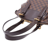 LOUIS VUITTON Louis Vuitton Damier Verona MM Brown N41118 Ladies Damier Canvas Shoulder Bag AB Rank Used Ginzo