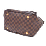 LOUIS VUITTON Louis Vuitton Damier Verona MM Brown N41118 Ladies Damier Canvas Shoulder Bag AB Rank Used Ginzo