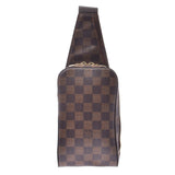 LOUIS VUITTON ルイヴィトン ダミエ ジェロニモス ボディバッグ ブラウン N51994 ユニセックス ダミエキャンバス ショルダーバッグ ABランク 中古 銀蔵