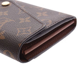 Louis Vuitton Monogram portage Soleil Sara brown m60531 Unisex Long Wallet