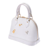 LOUIS VUITTON Louis Vuitton Epi Alma BB Love Lock 2WAY Bag White M52885 Ladies Epi Leather Handbag B Rank Used Ginzo