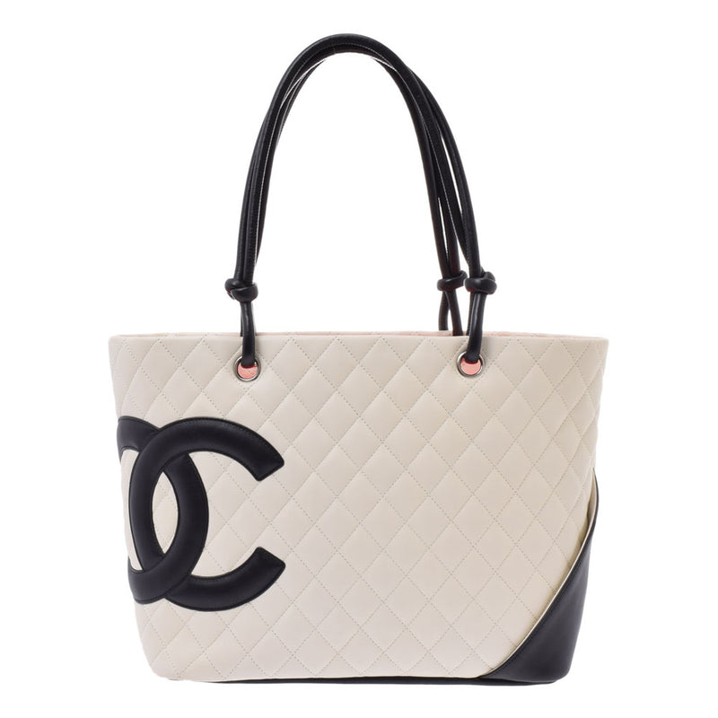 シャネル CHANEL カンボンラージトート トートバッグ レディース