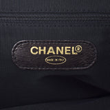 CHANEL Super Model Bag Black Gold Hardware Ladies Caviar Skin Shoulder Bag AB Rank Used Ginzo