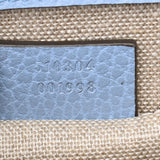 GUCCI Gucci链肩袋联锁插座,蓝色金牌510304,女士卡夫肩袋,新使用的银补贴