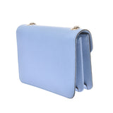 GUCCI Gucci Chain Shoulder Bag Interlocking Outlet Blue Gold Hardware 510304 Ladies Calf Shoulder Bag Shindo Used Ginzo